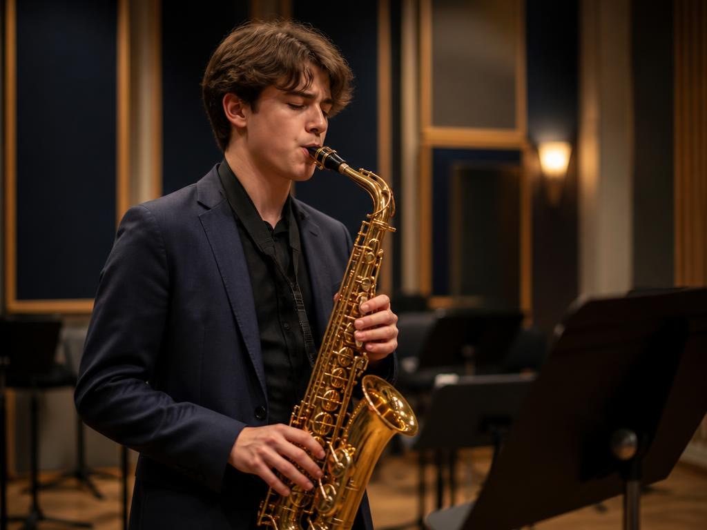 Saxophone lessons at The Myrtle's Academy