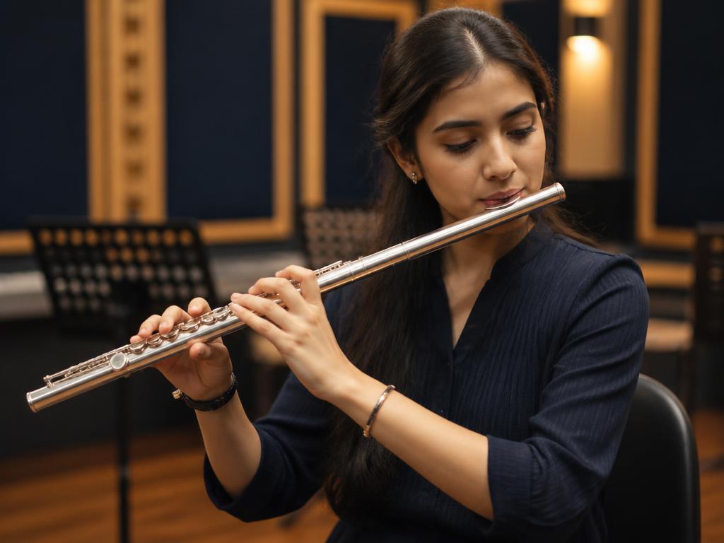 Flute lessons at The Myrtle's Academy